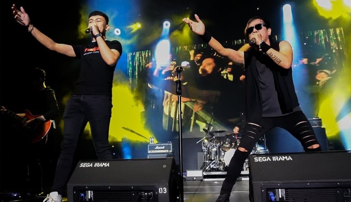 Farell Kasela bersama Ian Kasela