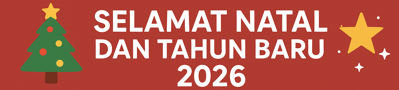 selamat natal dan tahun baru 2026