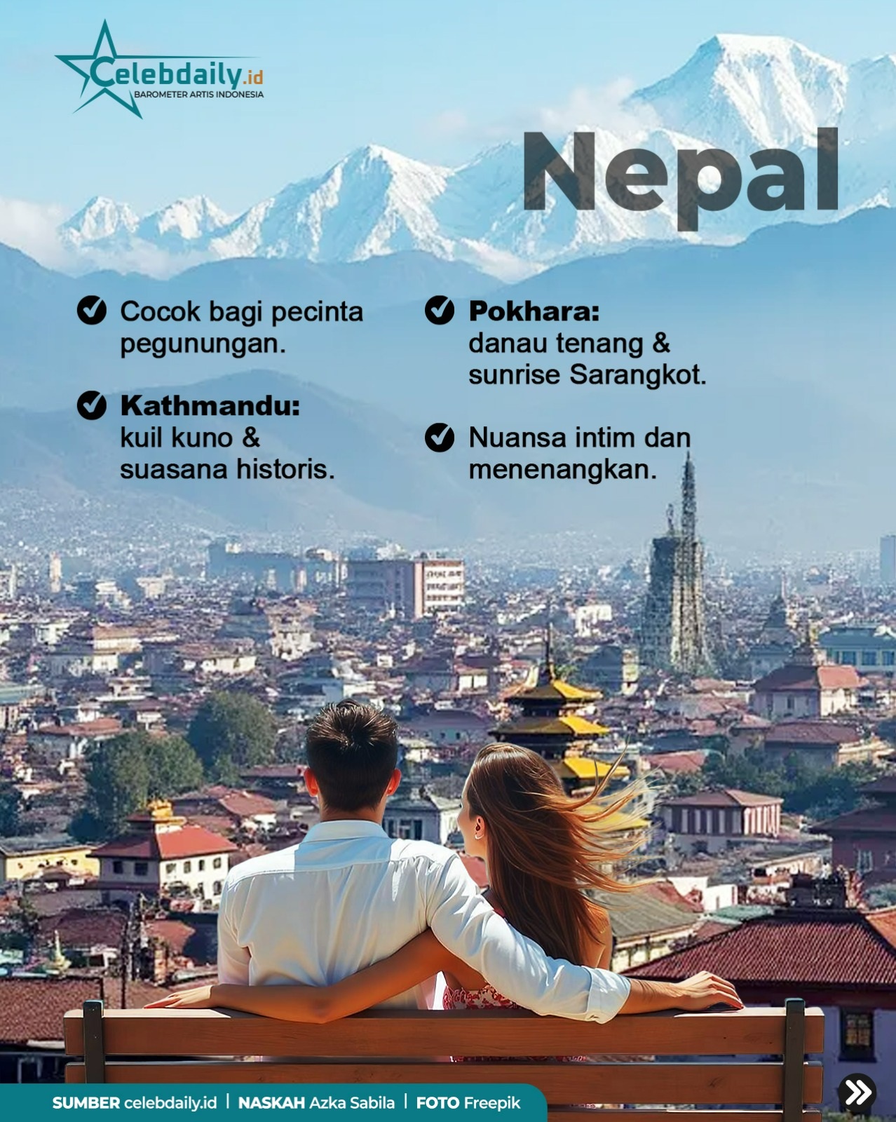 Infografis Bulan Madu