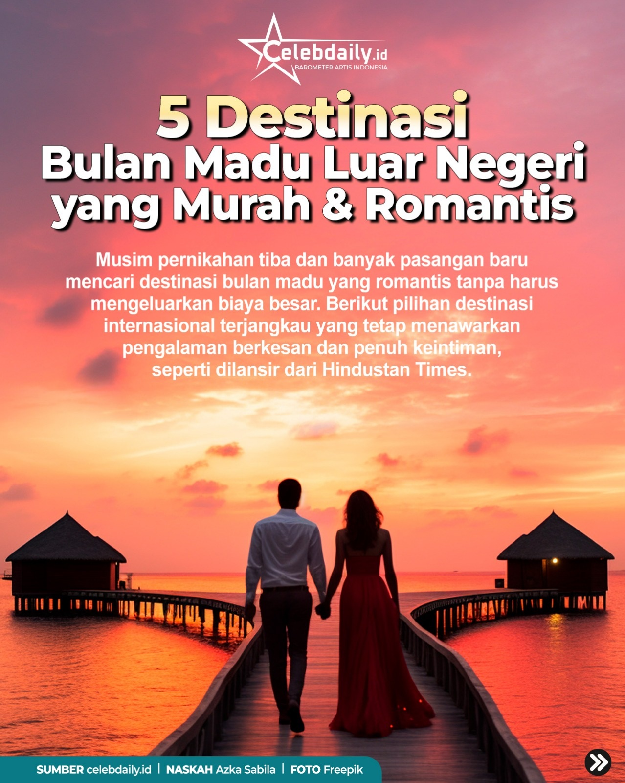 Infografis Bulan Madu